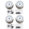 "Jantes Crawler Metal 1.9 beadlock Classic 1 Blanche  4pcs"
