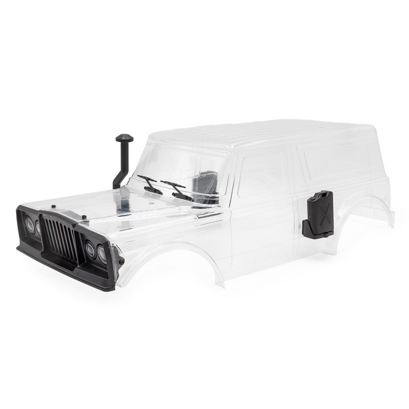 "Carrosserie 313 mm non peinte Crawler Survival Long Cab + accessoires"