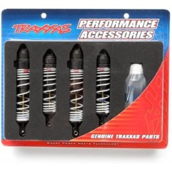 AMORTISSEURS GROS VOLUMES COMPLET AVANT / ARRIERE (4) + HUILE