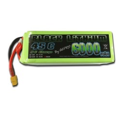Accu LiPo Black Lithium...
