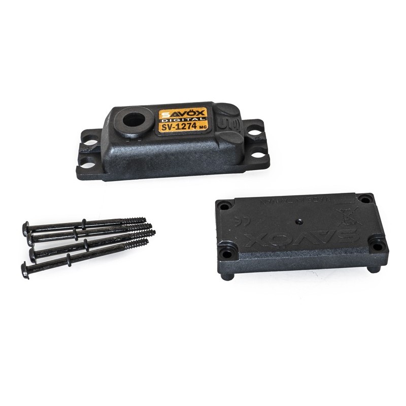 "Boitier plastique servo SV-1274MG"