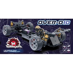 KIT HOBBYTECH OVER-D10 DRIFT 1/10ÈME A MONTER