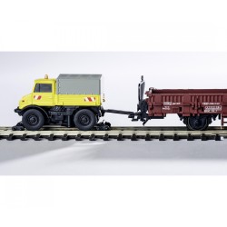 1:87 Mercedes-Benz Unimog U406 Véhicules rail-route 100%RTR