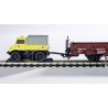 1:87 Mercedes-Benz Unimog U406 Véhicules rail-route 100%RTR