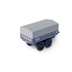 1:87 Remorque bâchée pour Unimog