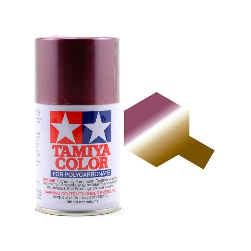 Tamiya Peinture Lexan Rose/Doré PS-47