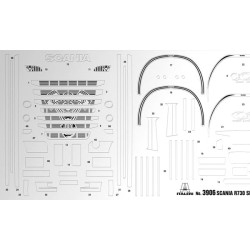 Scania R730 Silver Griffin 1/24 ITALERI
