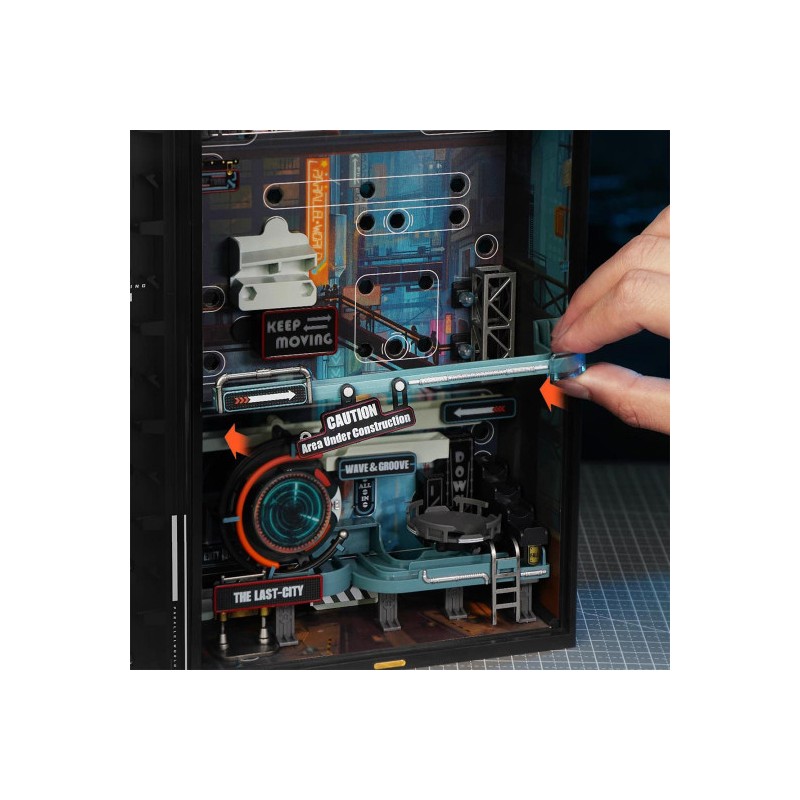 Puzzle 3D intermédiaire Last City Marble run