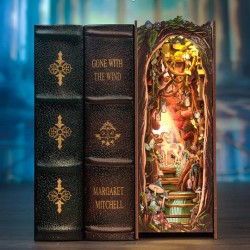 Puzzle 3D Serre Livres Book Nook Grace Of Forest