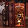Puzzle 3D Serre Livres Book Nook Flame Common Room