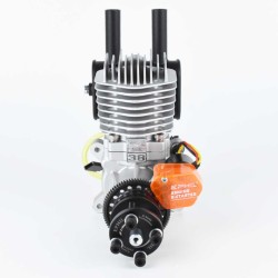 Moteur Thermique Essence pour avion EPHIL 38cc PRO mono-cylindre sortie arrière et démarreur