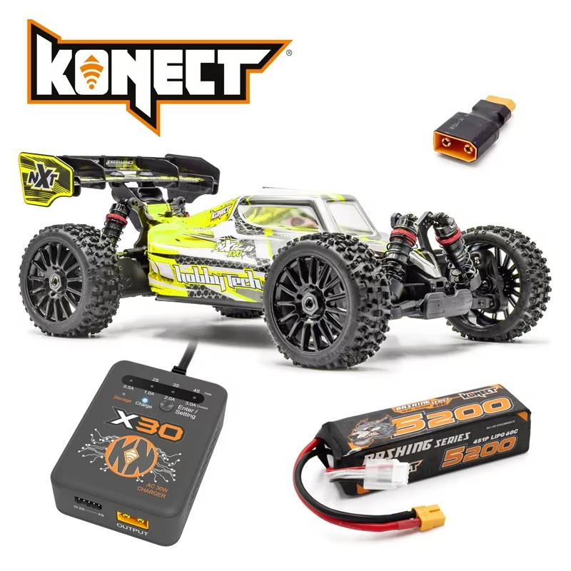SPIRIT NXT EVO RR BRUSHLESS RTR JAUNE PACK VERSION