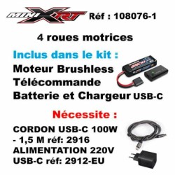 MINI XRT VXL 3S AVEC ACCUS / CHARGEUR