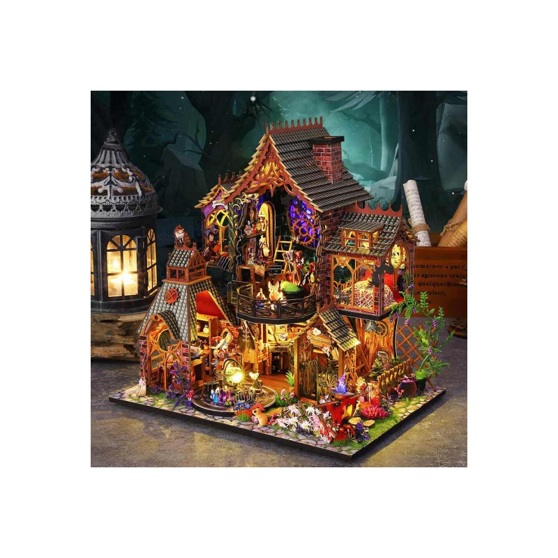 Puzzle 3D maison miniature Magic Spirit