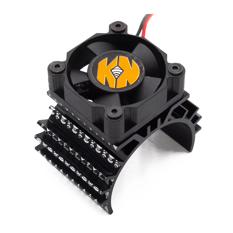 "Support ventilateur moteur en alu diam 36 mm + Ventilateur 30x30"