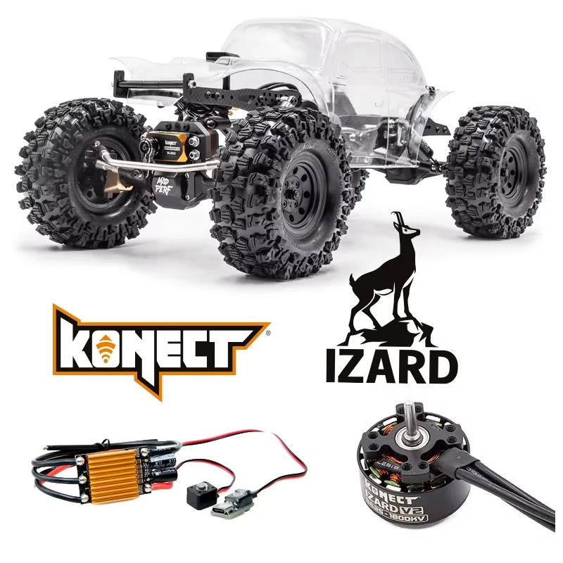 Kit CRX2 MadPerf +combo Izard 80 -1800Kv