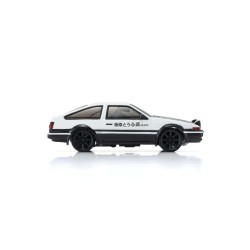Kyosho First Mini-Z 1:28 Initial-D Sprinter Trueno AE86 WH/BK Carbon