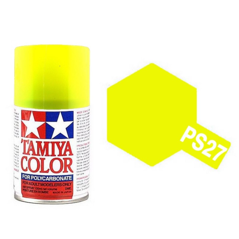 PEINTURE LEXAN JAUNE FLUO