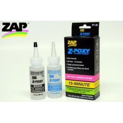 COLLE EPOXY 15 MN ZAP 118 ML
