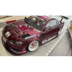 Carrosserie S15 Drift + aileron + support led + cache vitre/stickers