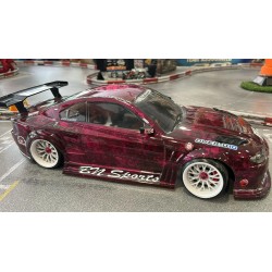 Carrosserie S15 Drift + aileron + support led + cache vitre/stickers