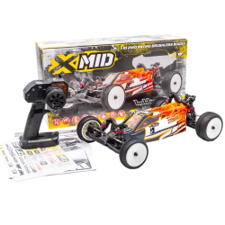 Buggy 1/10eme 2WD XMid -PACK accus et chargeur