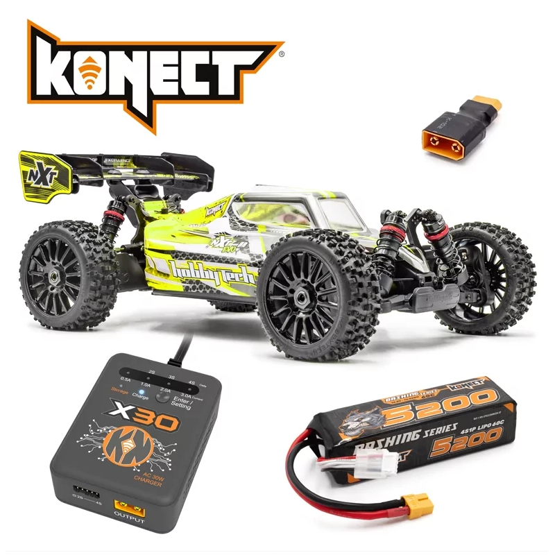 SPIRIT NXT EVO RR BRUSHLESS RTR JAUNE PACK VERSION