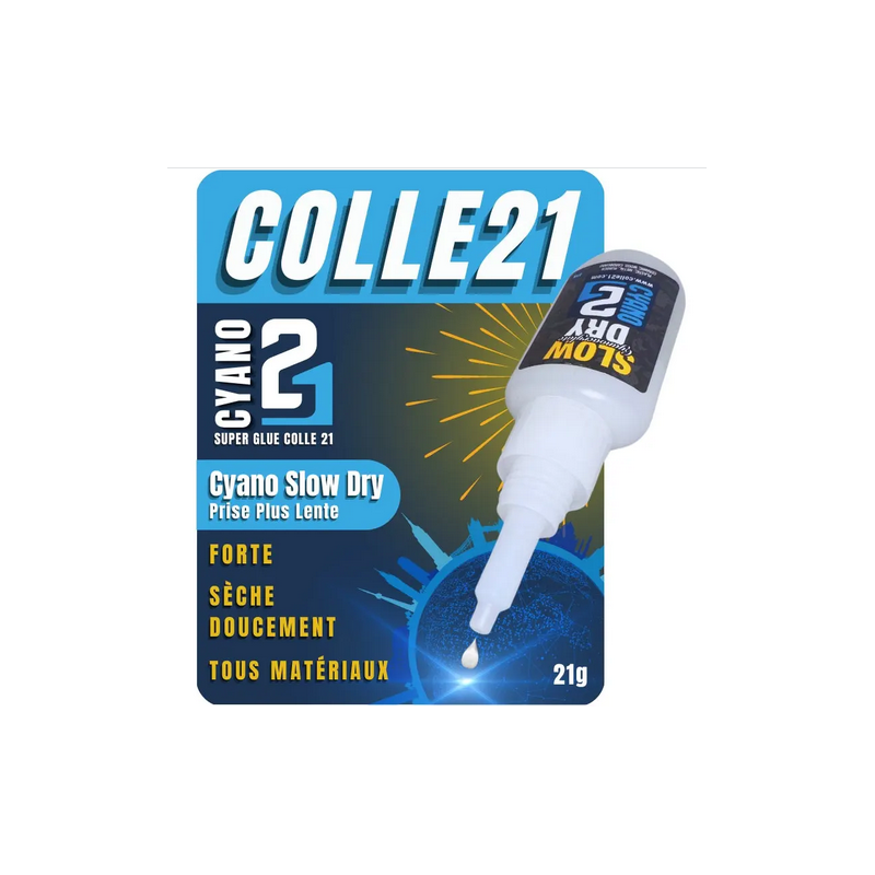 Super Glue Colle21 SLOW DRY