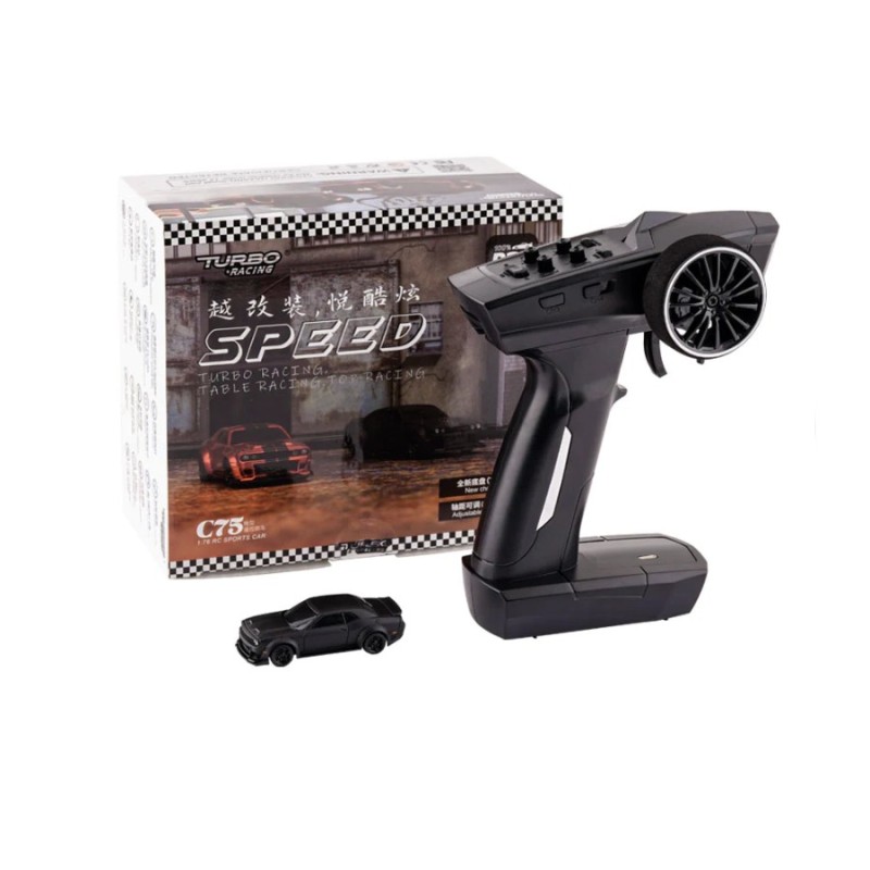 "1/76ème Micro Muscle Car version Noire"