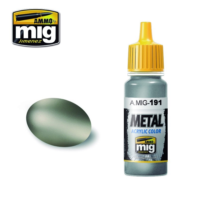 Peinture acrylique ACIER 17ml Mig
