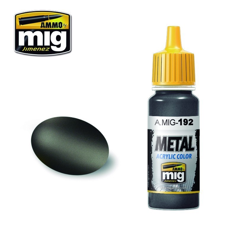 Peinture acrylique Métal Poli 17ml Mig