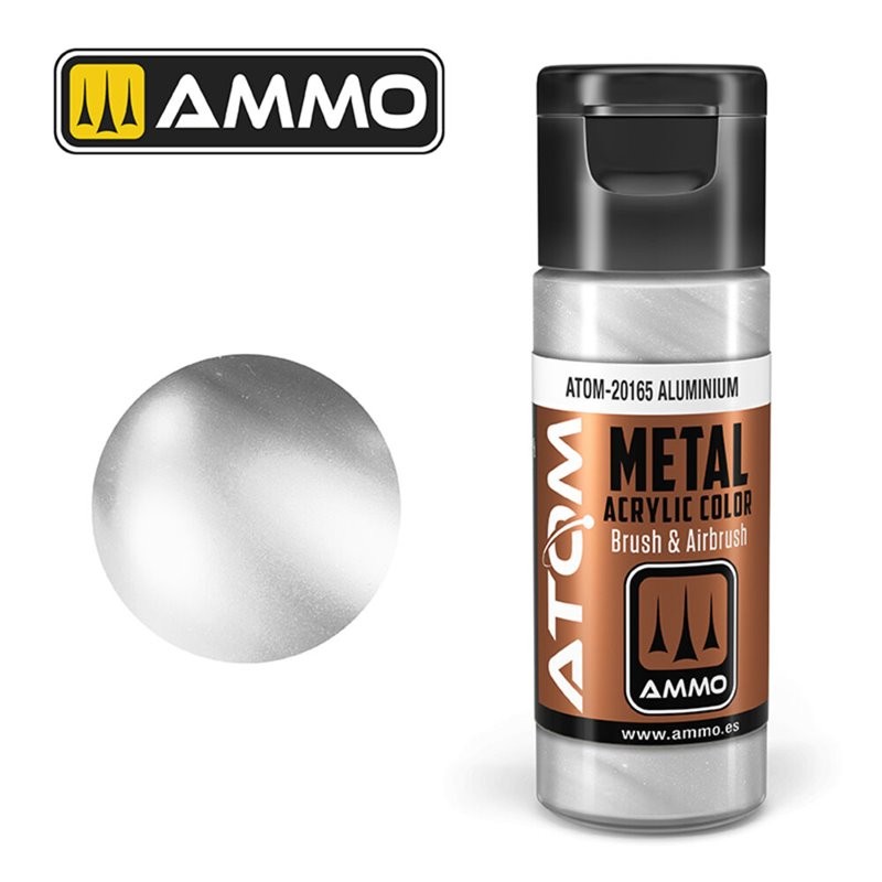 ATOM-20165 ATOM METALLIC Aluminium 20 ml.
