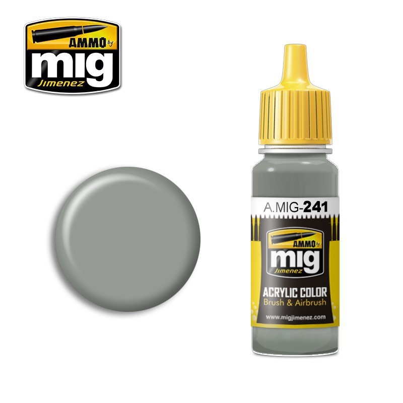A.MIG-0241 ACRYLIC COLOR FS-36440 Light Gull Gray 17 ml.