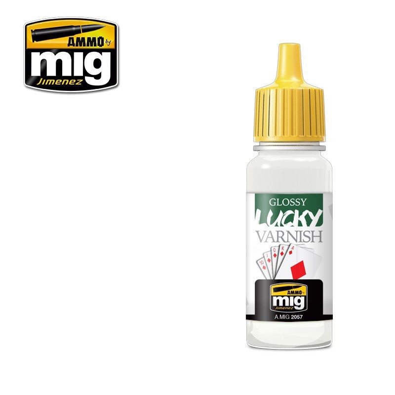 A.MIG-2057 LUCKY VARNISH Glossy 17 ml.