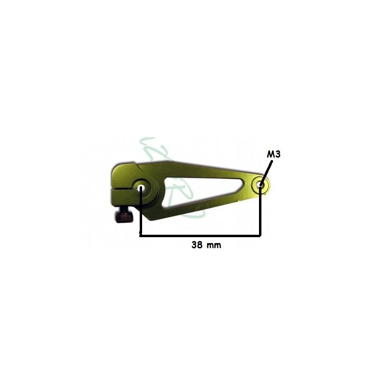 BRAS ALU DE SERVO HITEC