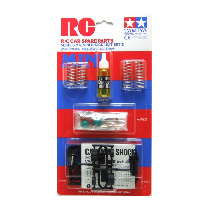 Amortisseurs option CVA court 50519 Tamiya