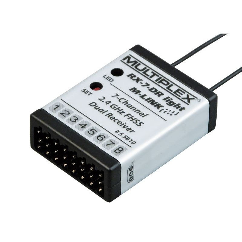 Multiplex 55810 Récepteur RX7DR light MLINK 2,4 GHz