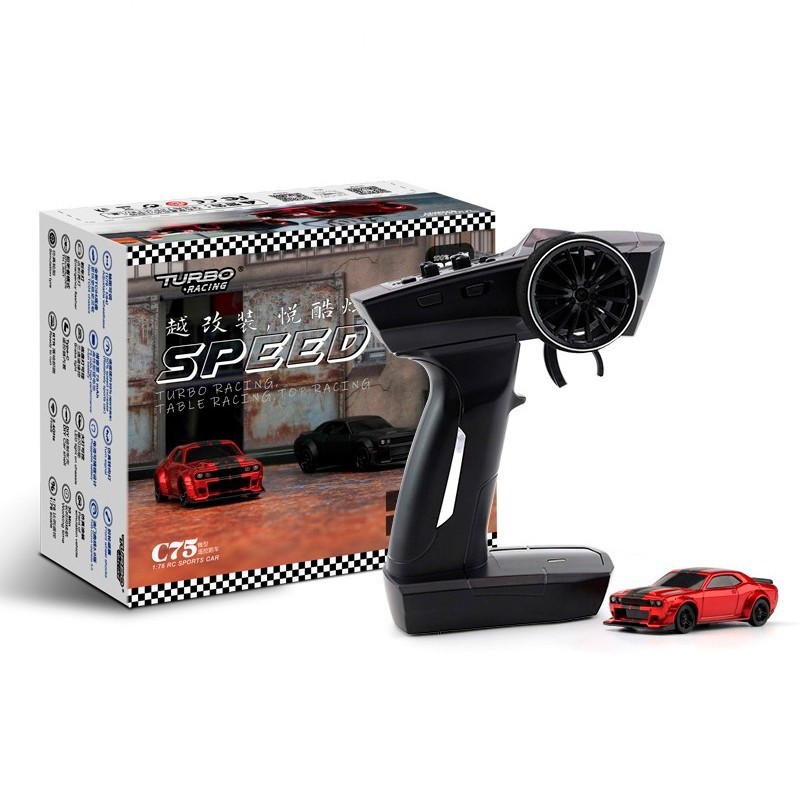 "1/76ème Micro Muscle Car version Rouge"