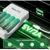 CHARGEUR DE BATTERIES  Gens ace AA & AAA Nimh Rechargeable