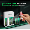 CHARGEUR DE BATTERIES  Gens ace AA & AAA Nimh Rechargeable