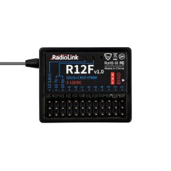 RADIOCOMMANDE T12D AVEC RECEPTEUR R12F