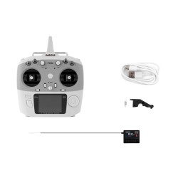 RADIOCOMMANDE T12D AVEC RECEPTEUR R12F