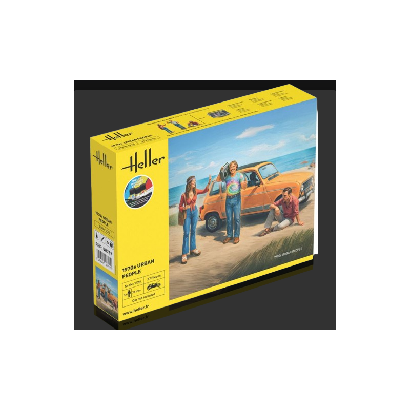 STARTER KIT 1970s Urban People in 1:24