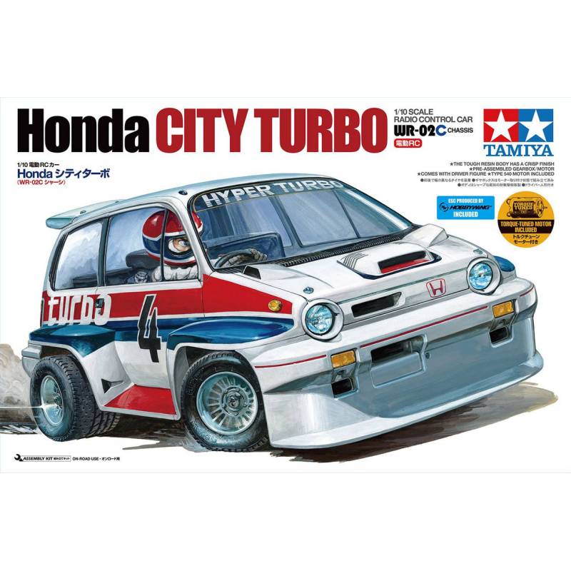 58611 Honda city turbo 1/10