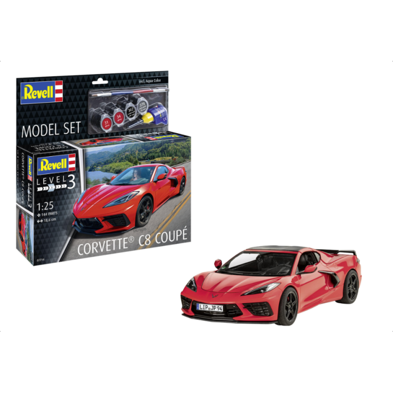 Model Set Corvette C8 Coupé