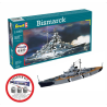 Starter Kit Bismarck Maquette Revell avec accessoires de base