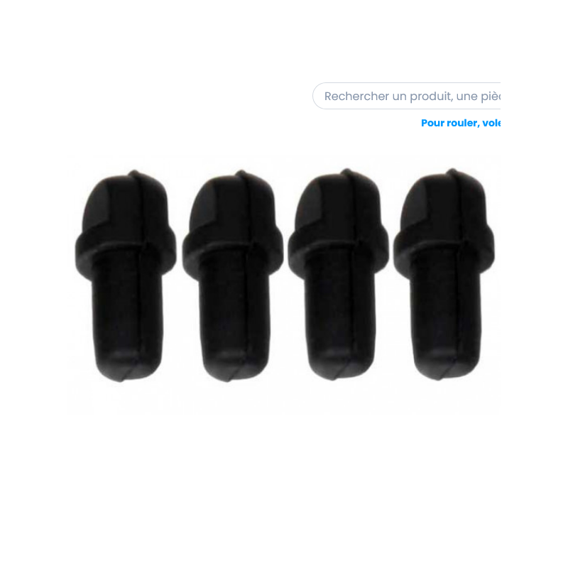 Butées caoutchouc 4 pcs pour bateau df95