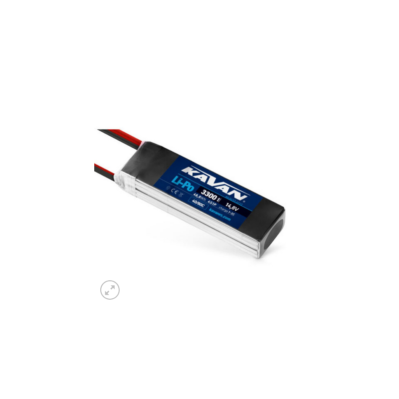 BATTERIE LIPO 14,8V 3300MAH 40/80C 48,8WH