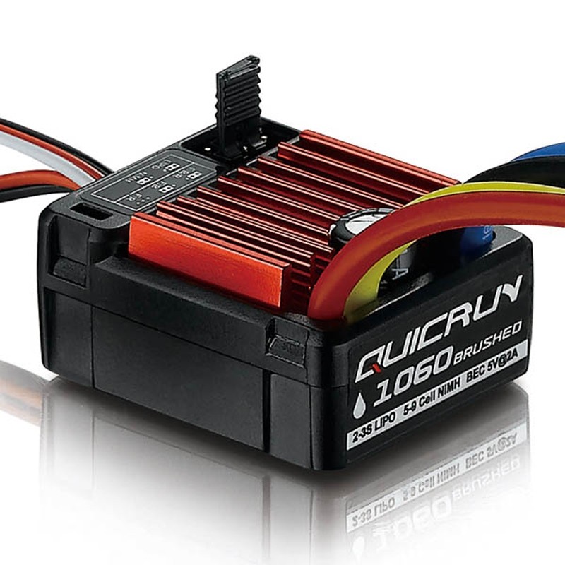 Variateur charbon étanche QuicRun 60amp 1/8-1/10ème