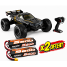 YT7 Pro BATTLEMANN 1/7 Truggy 4WD Brushless Matte Black + 2 batteries konect 2s 5600 mah 60c offertes